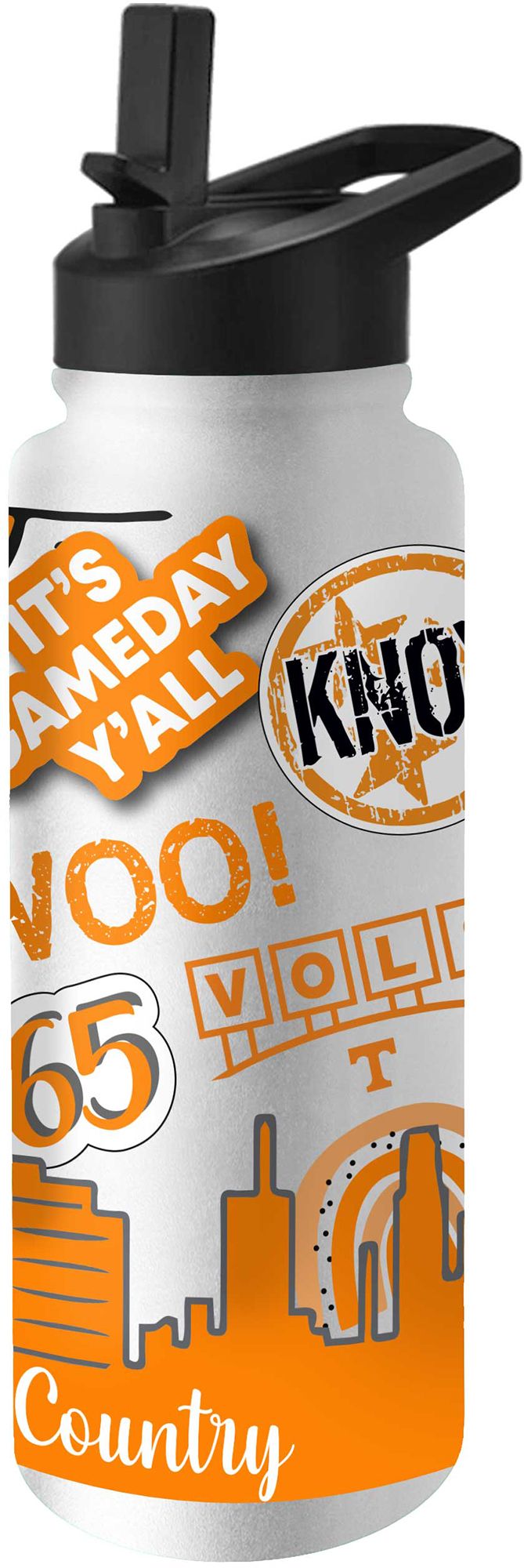 Logo Brands Tennessee Volunteers 34 oz. Stainless Steel Native Quencher Water Bottle product image