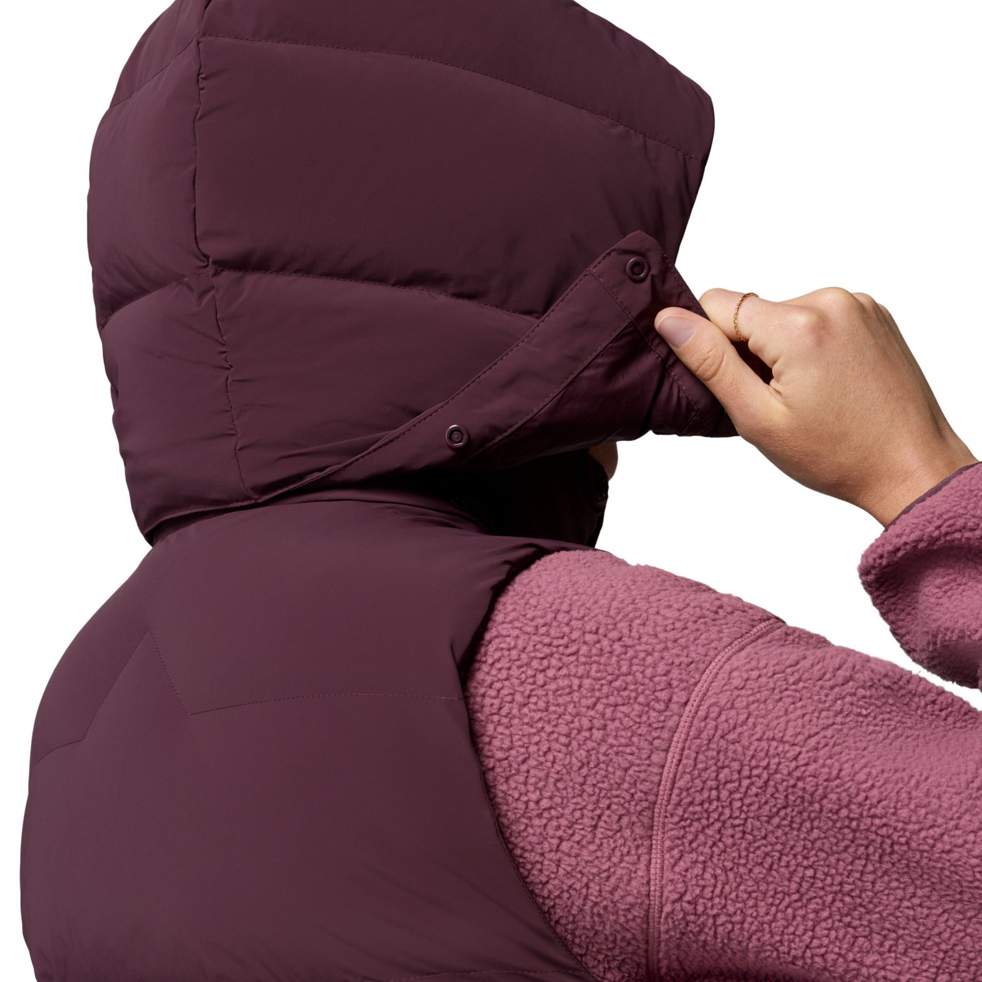 Columbia Women's Amaze Puff Mid Hooded Vest product image