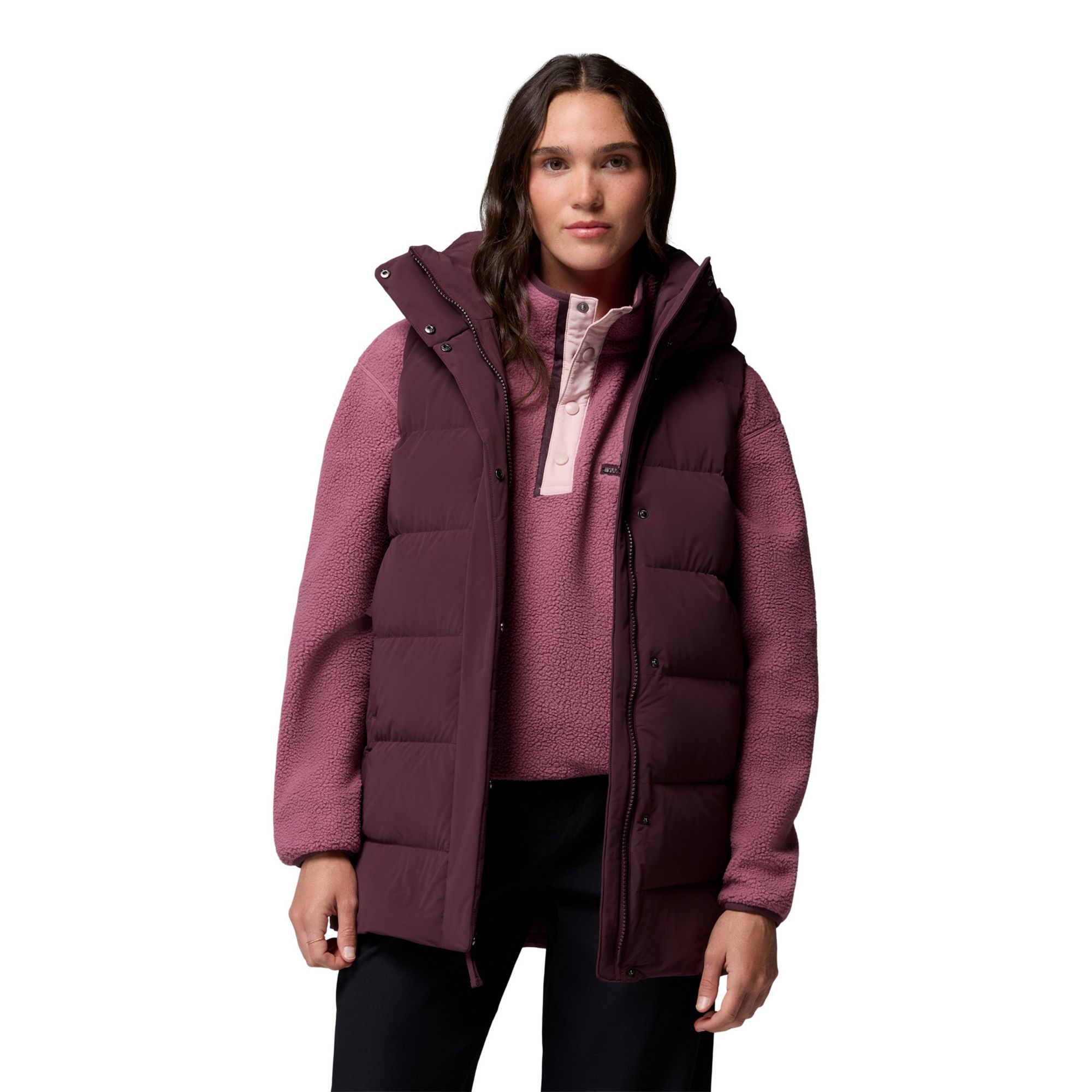 Columbia Women's Amaze Puff Mid Hooded Vest product image