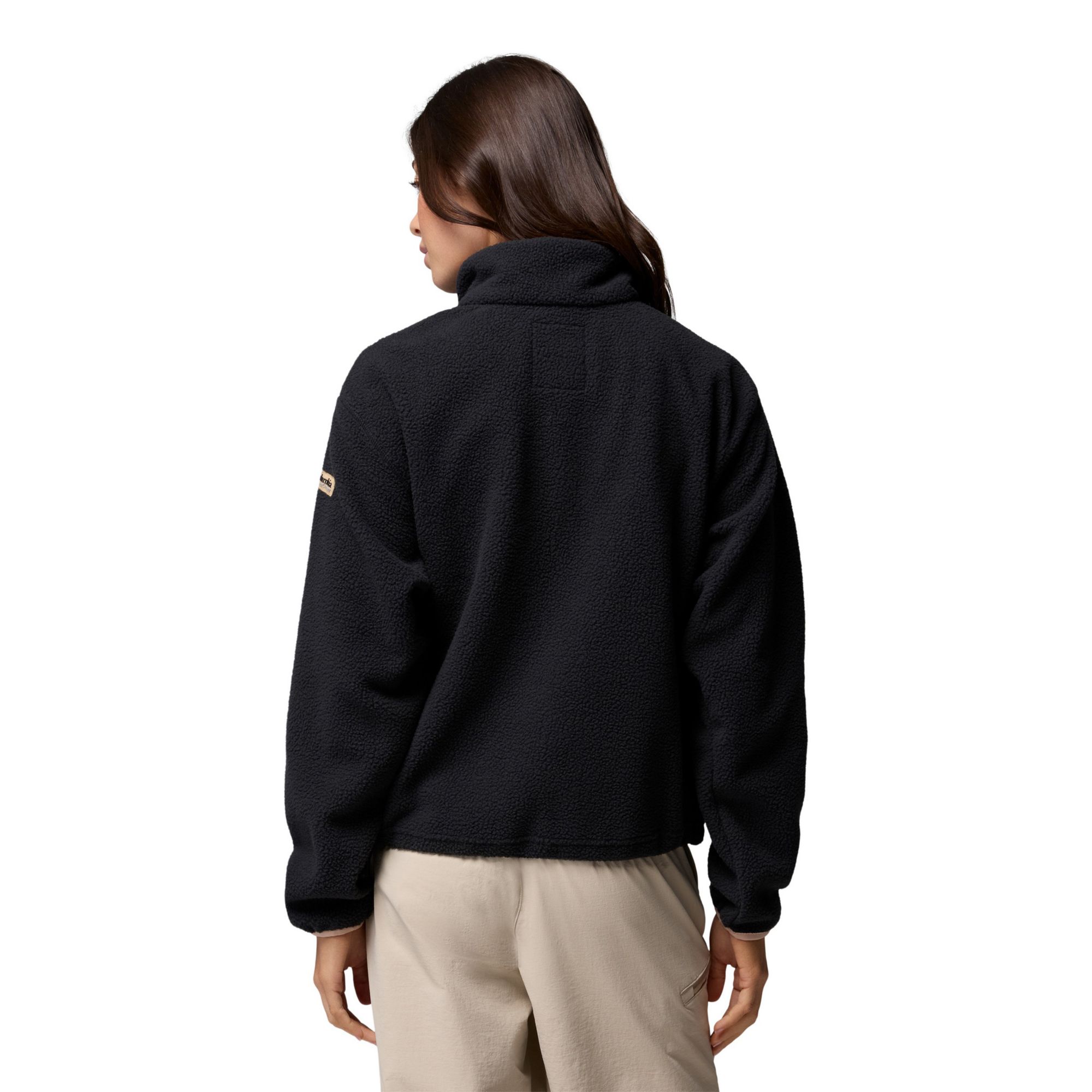 Columbia Women's Purdue Boilermakers Helvetia Half Snap Fleece Pullover ...