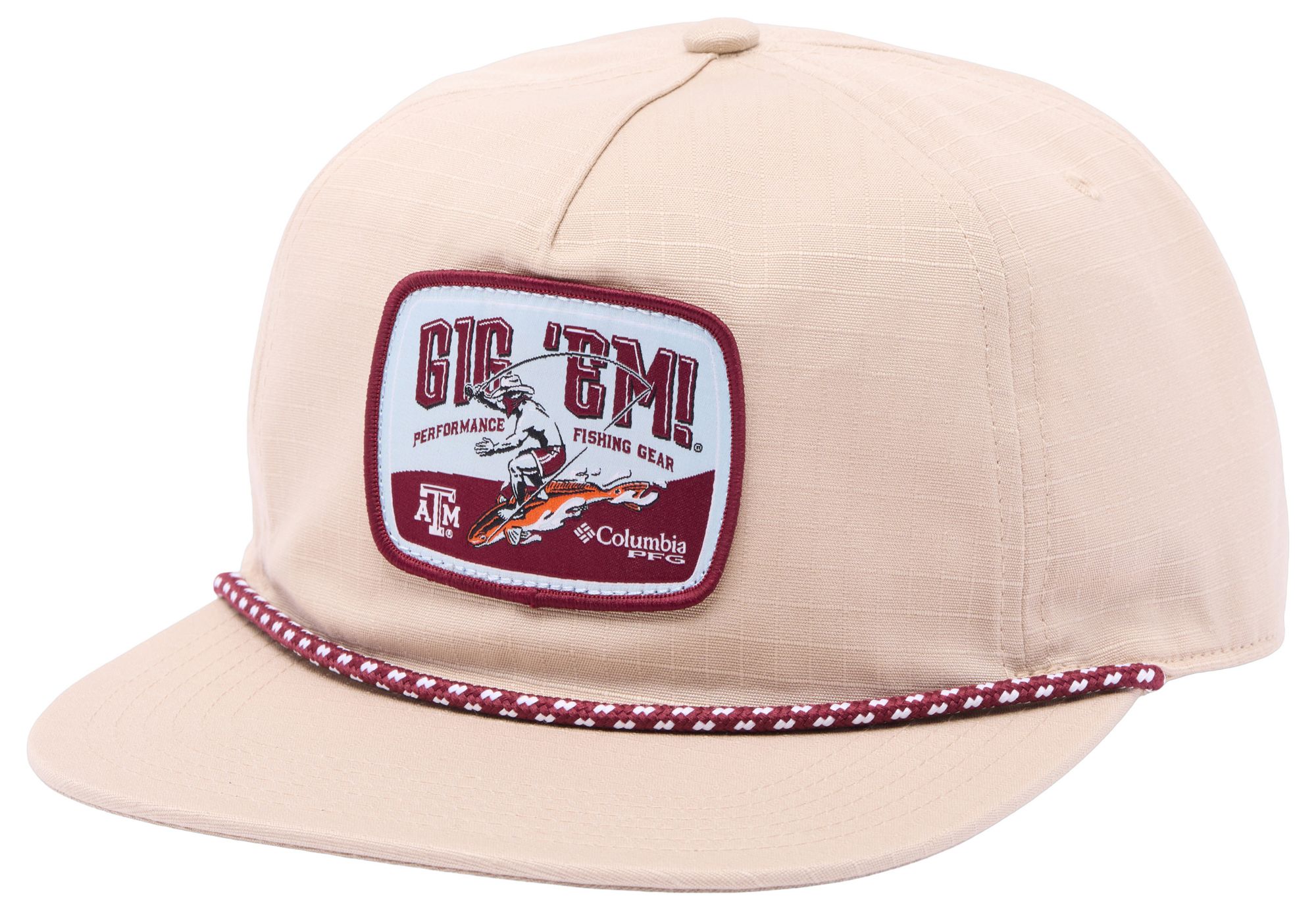 Columbia Adult Texas A&M Aggies Fossil Rope Snapback Adjustable Hat product image