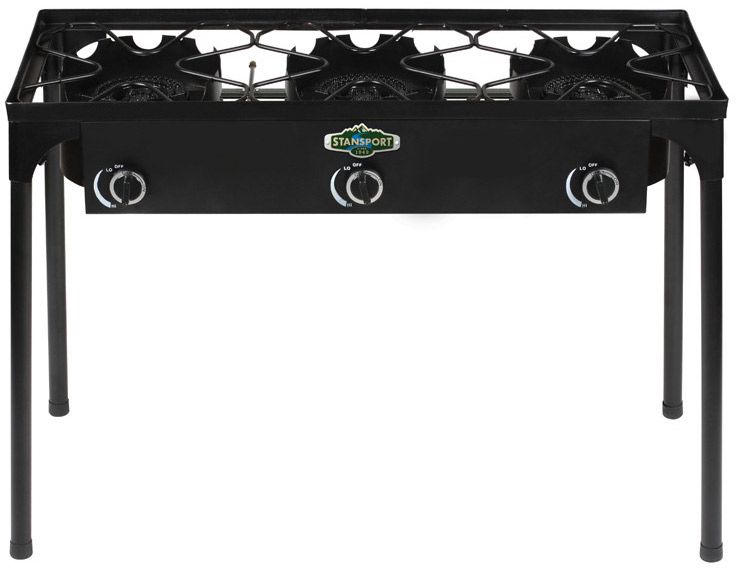 Stansport 2 Burner Outdoor Stove with Stand product image