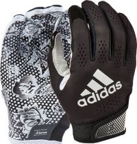 Adidas black store football gloves