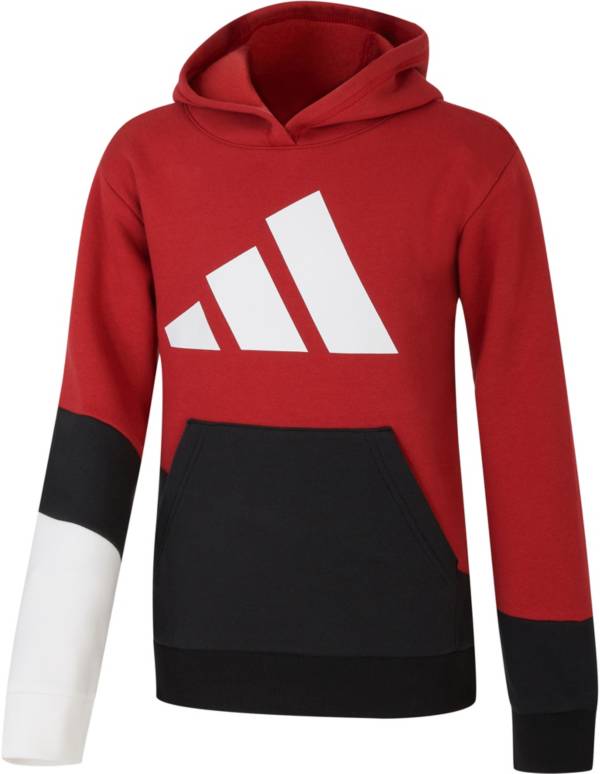 Tarmfunktion laver mad atom adidas Boys' Elevated Colorblock Hoodie | Dick's Sporting Goods