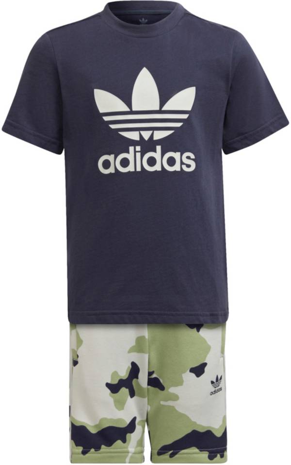 adidas Toddler Boys' Camo T-Shirt and Shorts Set