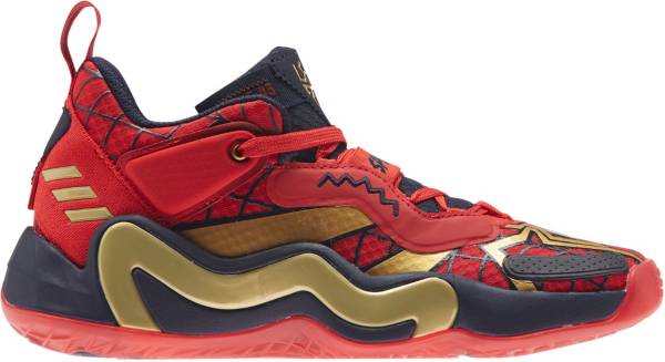 adidas Kids' Grade School D.O.N. Issue #3 Marvel Spider-Man Basketball Shoes product image