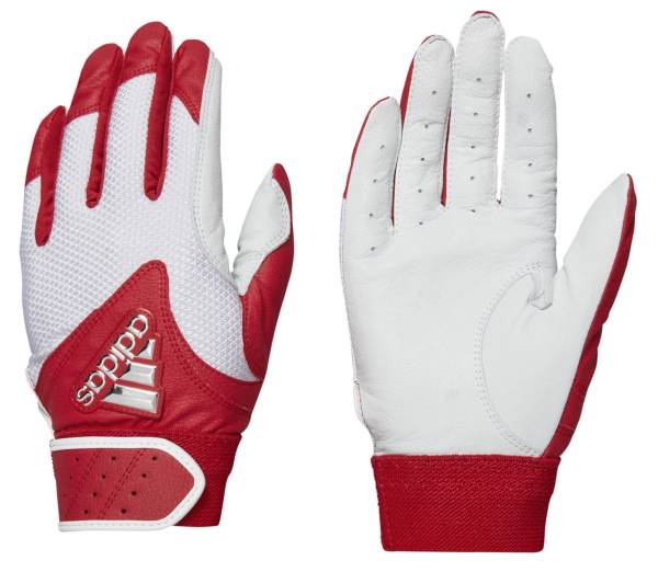 Adidas youth sales batting gloves