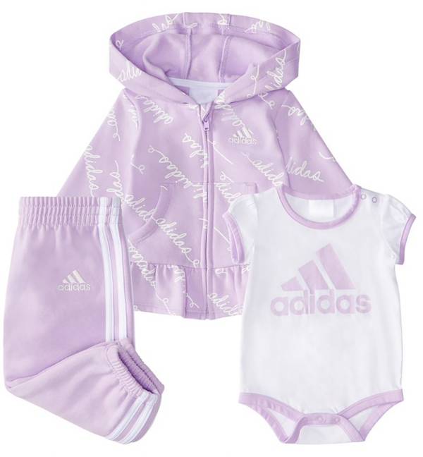 adidas Toddler Girls' Fleece 3-Piece Set product image