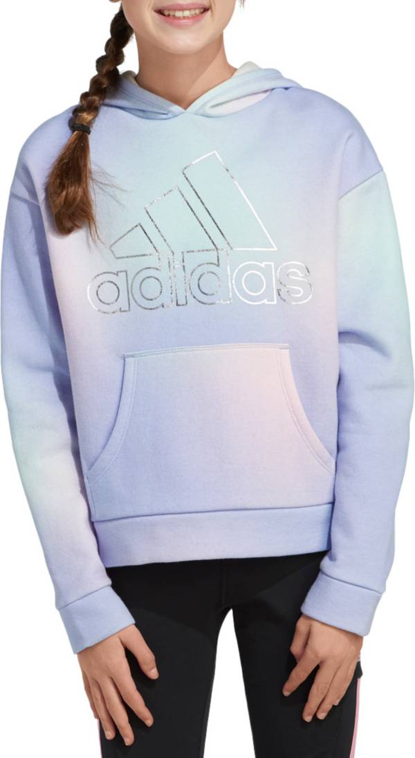 adidas Girls Gradient Fleece Hoodie