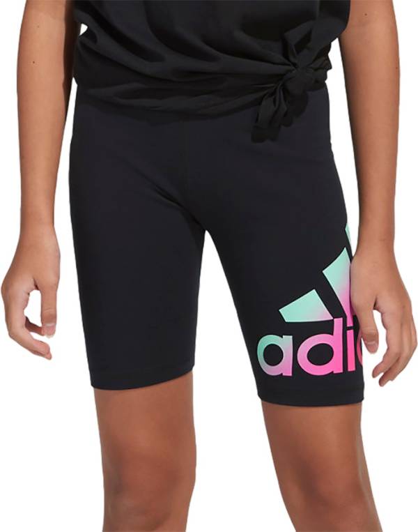 adidas Girls' Graphic Bike Shorts