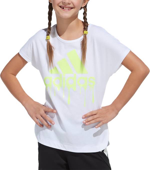 adidas Girls' Paint Drip Graphic T-Shirt product image