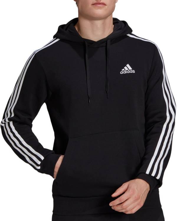 Styrke Installation Elastisk adidas Men's Essentials Fleece 3-Stripes Hoodie | Dick's Sporting Goods