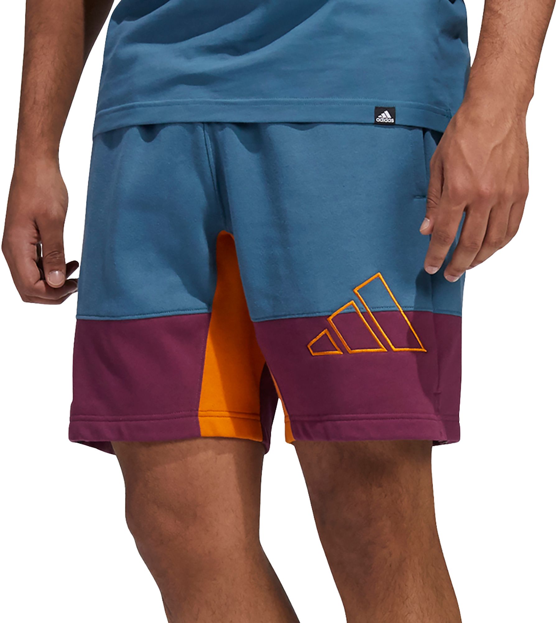 adidas 3 stripe basketball shorts