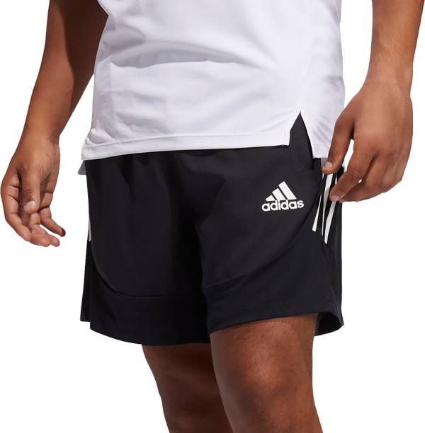 adidas Men's AEROREADY 3-Stripes Slim Shorts