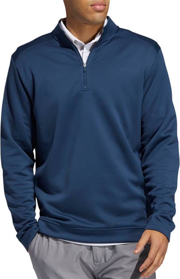Adidas Men's Club Recycled Polyester 1/4 Zip Golf Pullover