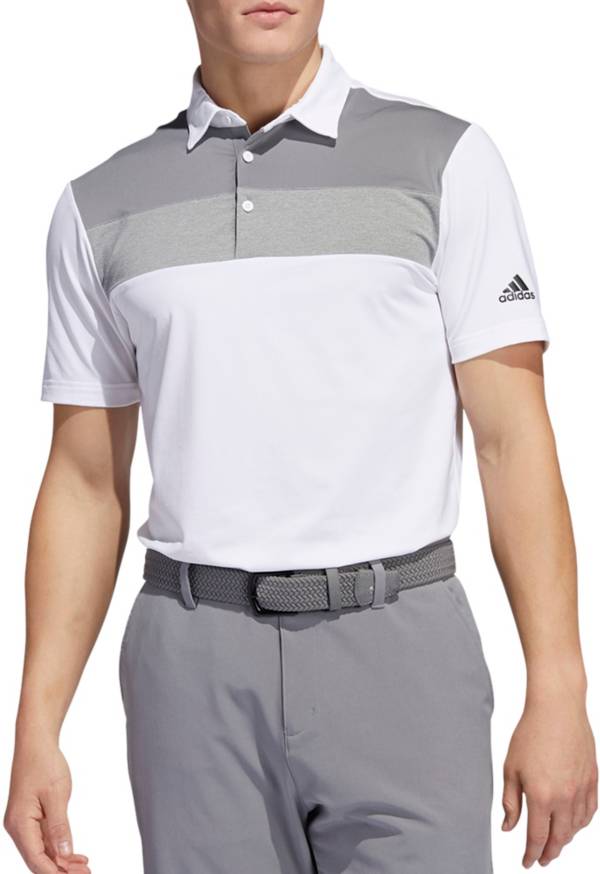 adidas Men's Novelty Colorblock Primegreen Golf Polo product image