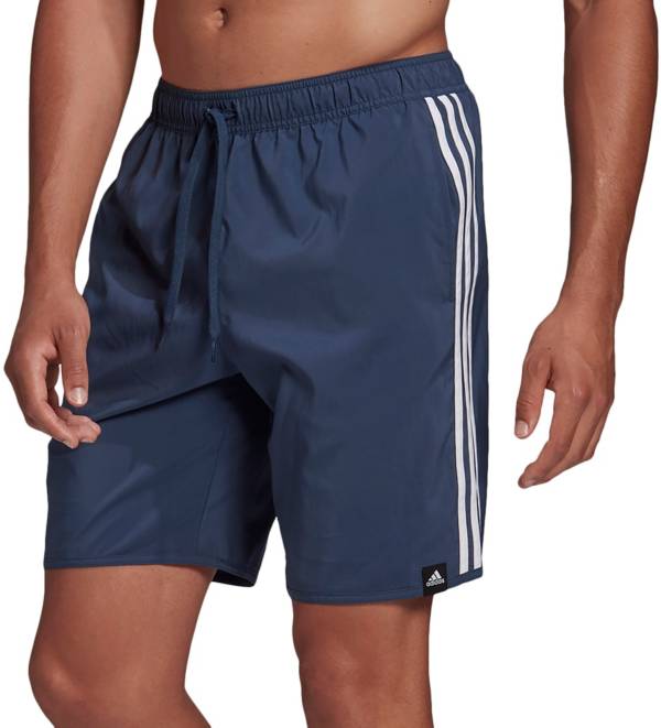 Adidas 3 sale stripe swim short