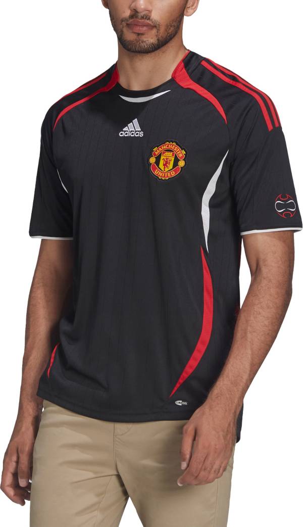 Wedstrijd nieuwigheid zuiden adidas Manchester United Teamgeist Black Jersey | Dick's Sporting Goods