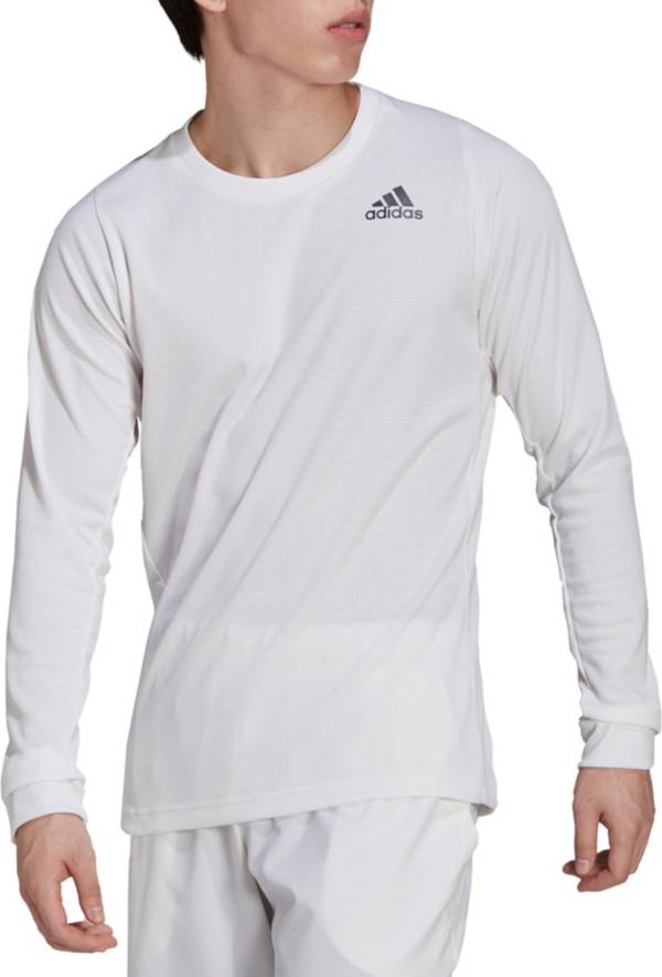 adidas Men's Tennis Freelift Long Sleeve T-Shirt