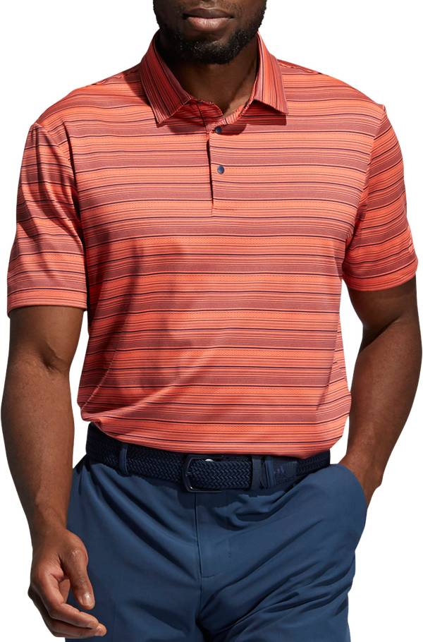 adidas Men's Heathered AEROREADY Polo Shirt