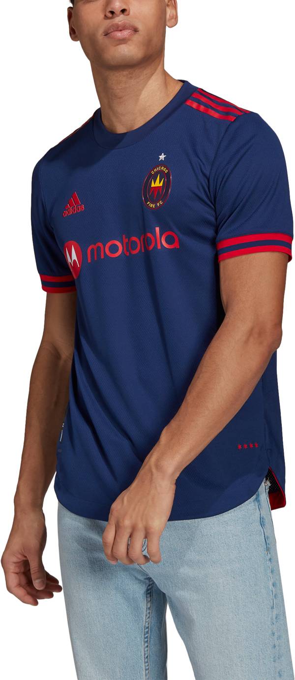 adidas Men's Chicago Fire '21-'22 Primary Authentic Jersey