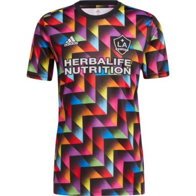 sorry, adidas Los Angeles Galaxy '22 Pride Prematch Jersey is currently out of stock