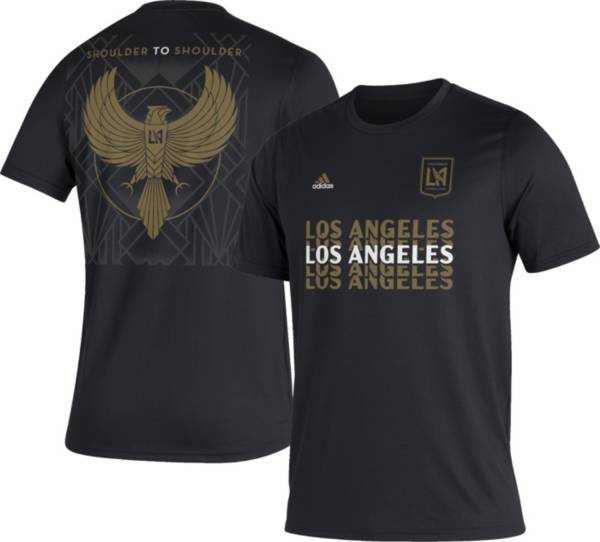adidas Los Angeles FC '22 Black Jersey Hook T-Shirt