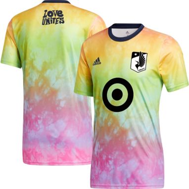 sorry, adidas Men's Minnesota United FC Tie-Dye Pride Jersey is currently out of stock
