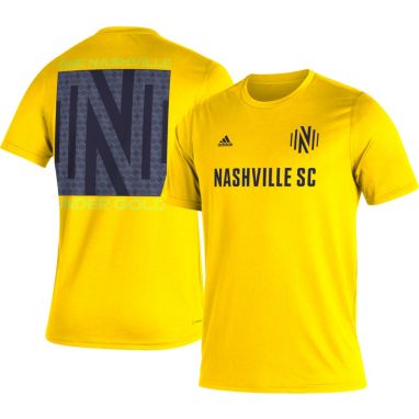 sorry, adidas Nashville SC '22 Yellow Jersey Hook T-Shirt is currently out of stock