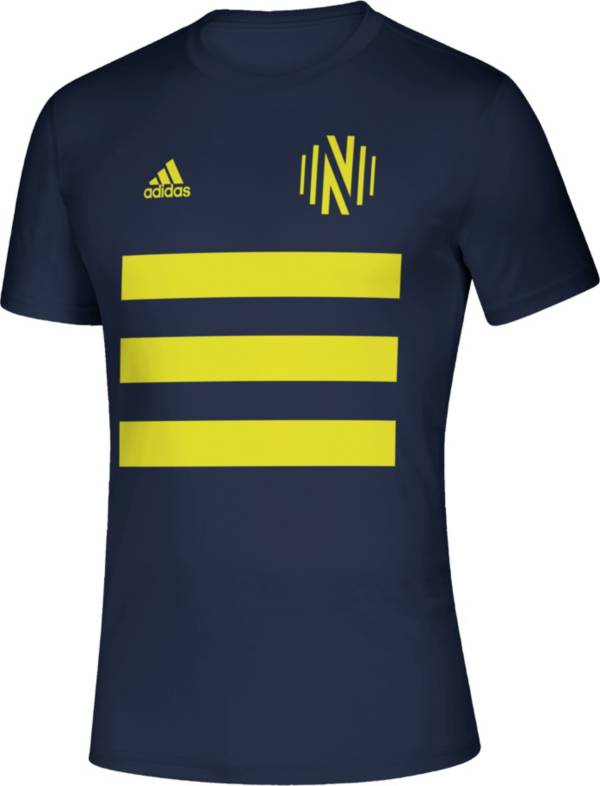 adidas Men's Nashville SC 3SL Navy T-Shirt