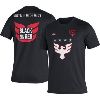 sorry, adidas D.C. United '22 Black Jersey Hook T-Shirt is currently out of stock