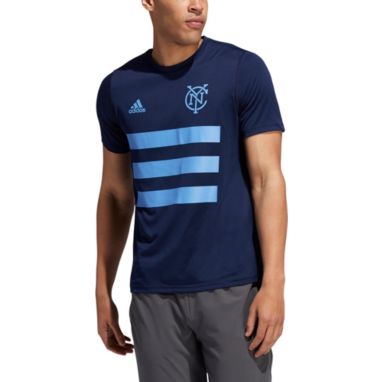 sorry, adidas Men's New York City FC 3-Stripe Navy T-Shirt is currently out of stock