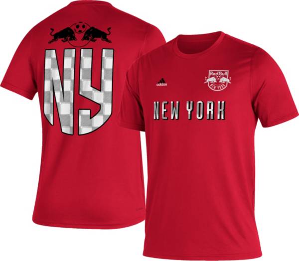 adidas New York Red Bulls '22 Red Jersey Hook T-Shirt product image
