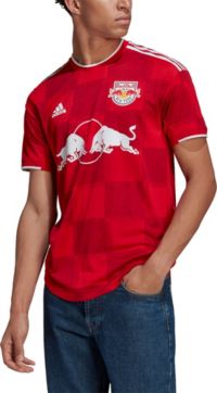 adidas New York Red Bulls 22/23 Away Authentic Jersey - Red, Men's Soccer