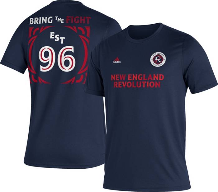 adidas New England Revolution '22 Navy Jersey Hook T-Shirt