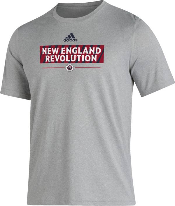 adidas New England Revolution Creator Grey T-Shirt product image