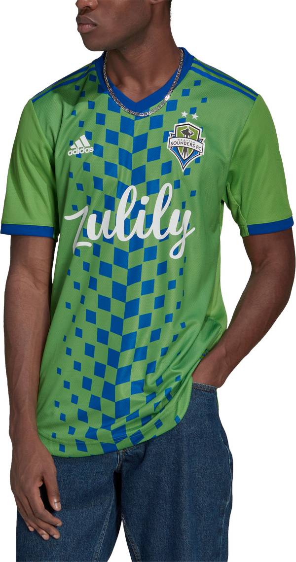 adidas Seattle Sounders '22-'23 Primary Authentic Jersey