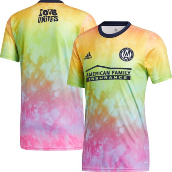 adidas Men's Atlanta United Tie-Dye Pride Jersey