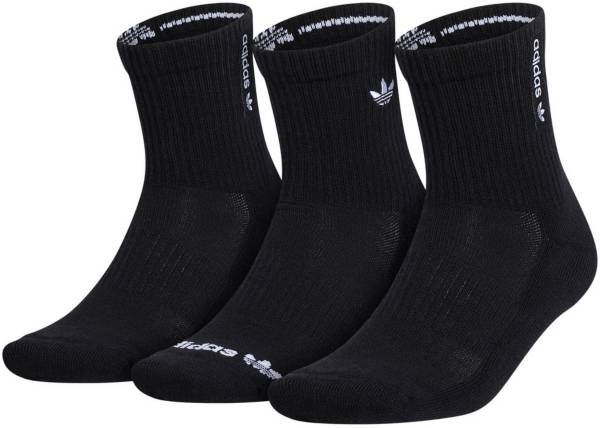 adidas Originals Men's Trefoil Mid-crew Socks 3-Pack product image