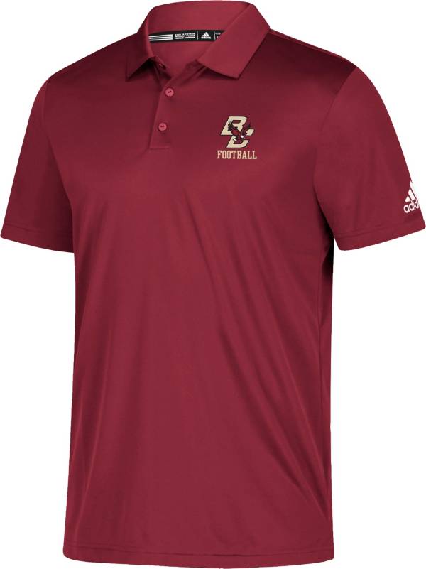 adidas Men's Boston College Eagles Maroon Grind Polo product image