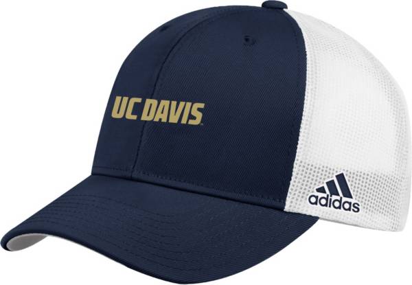 adidas Men's UC Davis Aggies Aggie Blue Adjustable Trucker Hat product image