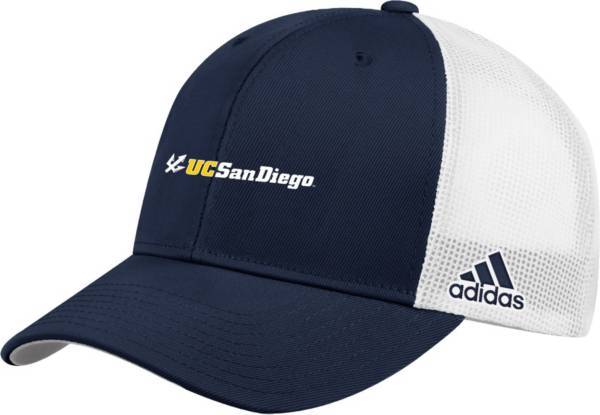 adidas Men's UC San Diego Tritons Navy Adjustable Trucker Hat