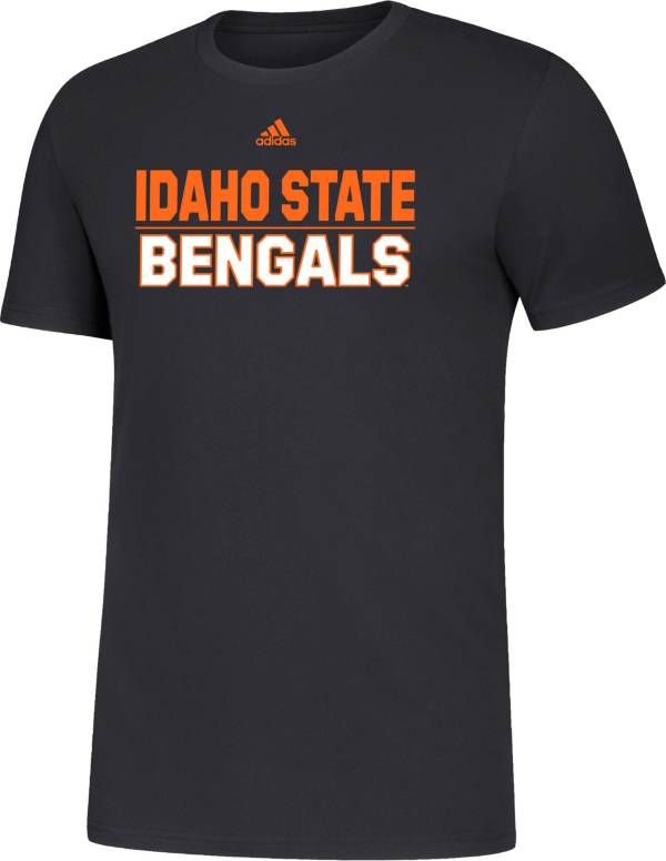 adidas Men's Idaho State Bengals Black Amplifier T-Shirt