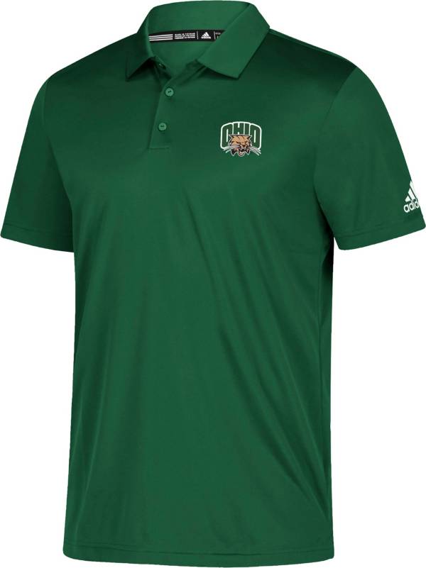 adidas Men's Ohio Bobcats Green Grind Polo product image