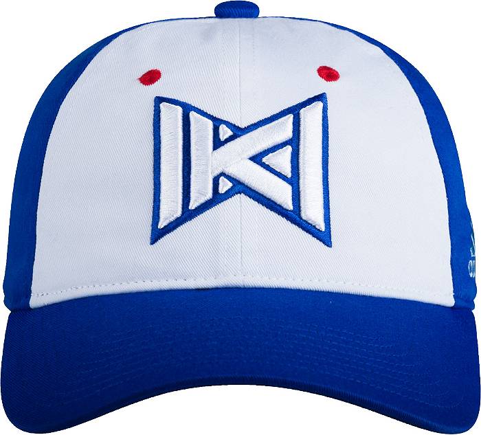 Kansas Jayhawks The Game Logo Bar Trucker Adjustable Hat - Royal