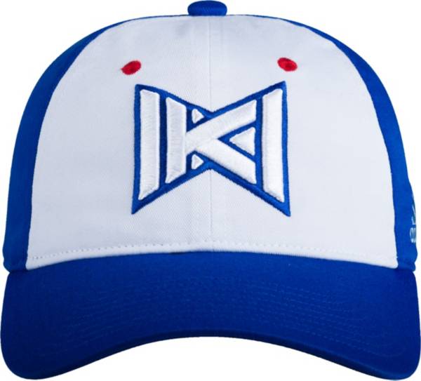adidas Men's Kansas Jayhawks Blue Reverse Retro Adjustable Hat