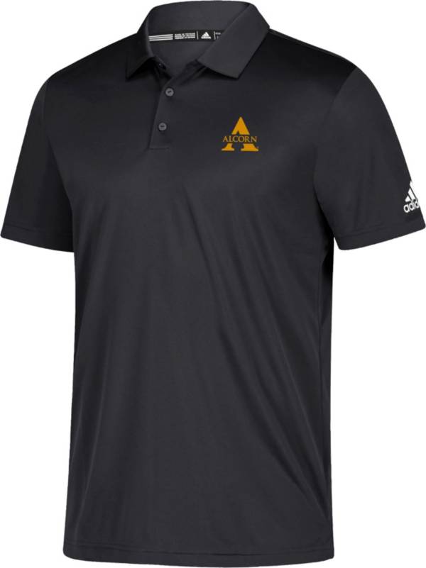 adidas Men's Alcorn State Braves Black Grind Polo