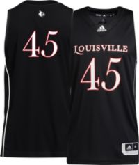adidas Men's Louisville Cardinals #45 Cardinal Red Swingman Replica  Basketball Jersey