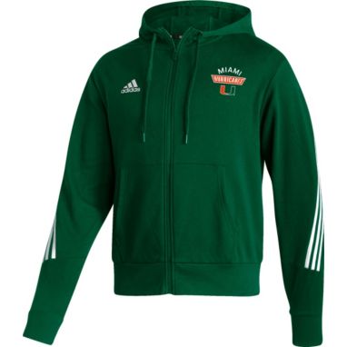 sorry, adidas Men's Miami Hurricanes Green Locker Room Full-Zip Hoodie is currently out of stock