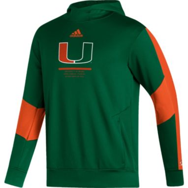 sorry, adidas Men's Miami Hurricanes Green Pullover Hoodie is currently out of stock